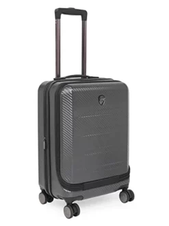 HEYS EZ Access 2.0 Range Charcoal Color Hard Cabin Luggage, Silver, Cabin, Luggage -TRAVELPRO Sales 31V65P9pn8L