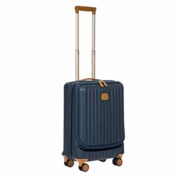 Bric's Capri 21" Spinner W/Pocket Matte Blue -TRAVELPRO Sales 31VjTC k5VL