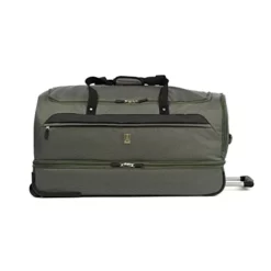Travelpro Roadtrip 30" Drop-Bottom Rolling Duffel With 3 Large Packing Cubes Included, Olive