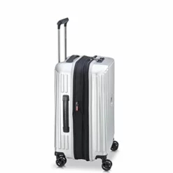 DELSEY Paris Securitime Expandable Luggage With Spinner Wheels, Silver, Carry-On 19 Inch -TRAVELPRO Sales 31XHvyeawEL