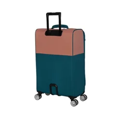 It Luggage Duo-Tone 3 Piece Softside 4 Wheel Spinner Set, Peach/Sea Teal, 3 Pc -TRAVELPRO Sales 31Y E0iYUAL