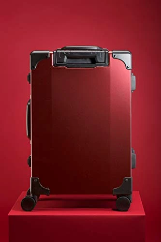 Andiamo Classico Suitcase With Built-in TSA Lock - Zipperless 20 Inch Hardside Carry On Bag- Lightweight (ABS+PC) Luggage With 8-Rolling Spinner Wheels (Red Ruby) 6 Andiamo Classico Suitcase With Built-in TSA Lock - Zipperless 20 Inch Hardside Carry On Bag- Lightweight (ABS+PC) Luggage With 8-Rolling Spinner Wheels (Red Ruby) - Image 6