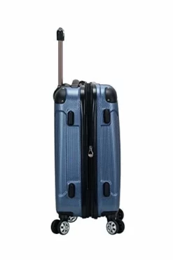 Rockland London Hardside Spinner Wheel Luggage, Blue, Carry-On 20-Inch -TRAVELPRO Sales 31ZWcnDJ7eL