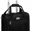 London Fog Cranford 15" Under The Seat Bag, Black