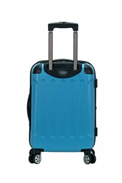 Rockland London Hardside Spinner Wheel Luggage, Turquoise, Carry-On 20-Inch -TRAVELPRO Sales 31dCQFH56iL