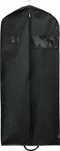 Simplehousware 60-Inch Heavy Duty Garment Bag For Suits, Tuxedos, Dresses, Coats