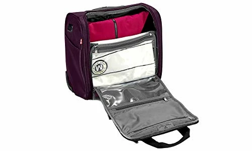 TPRC 15-Inch Under Seat Carry-On Bag, Purple, Underseater 7 TPRC 15-Inch Under Seat Carry-On Bag, Purple, Underseater - Image 7