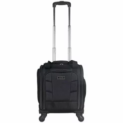 Kenneth Cole Reaction Rugged Roamer 18" Lightweight 4-Wheel Spinner 14.1" Laptop & Tablet Business Underseater Carry-On, Black -TRAVELPRO Sales 31hAolmZMoL