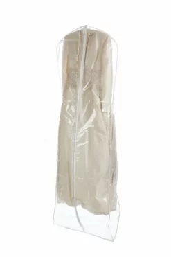 Bags For Less Clear Heavyduty 4.5 Mil Wedding Dress Garment Bag