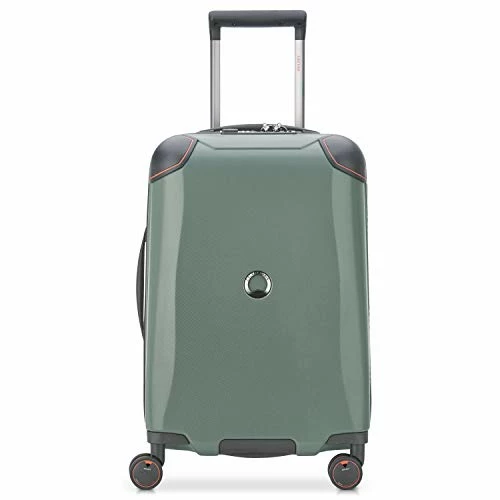 DELSEY Paris Cactus Hardside Luggage With Spinner Wheels, Khaki, Checked-Medium 24 Inch 1 DELSEY Paris Cactus Hardside Luggage With Spinner Wheels, Khaki, Checked-Medium 24 Inch