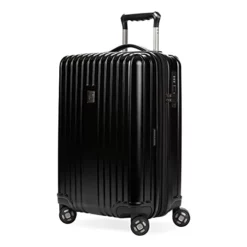 SwissGear 7910 Hardside Expandable Spinner Wheel Luggage With TSA Lock And USB, Black, Carry-On 20-Inch