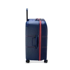 DELSEY Paris Chatelet Hardside 2.0 Luggage With Spinner Wheels, Navy, Checked-26 Inch Trunk, No Brake -TRAVELPRO Sales 31ip3dHz2bL