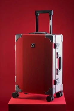 Andiamo Classico Suitcase With Built-in TSA Lock - Zipperless 20 Inch Hardside Carry On Bag- Lightweight (ABS+PC) Luggage With 8-Rolling Spinner Wheels (Red Ruby) 13 Andiamo Classico Suitcase With Built-in TSA Lock - Zipperless 20 Inch Hardside Carry On Bag- Lightweight (ABS+PC) Luggage With 8-Rolling Spinner Wheels (Red Ruby) -TRAVELPRO Sales 31kEDP cQEL