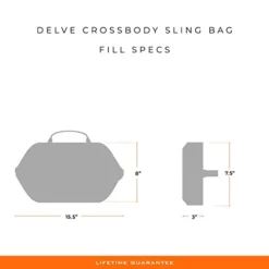 Briggs & Riley Delve Crossbody Sling Bag, Black -TRAVELPRO Sales 31l6 1l6GGL