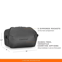 Briggs & Riley Vertical Crossbody, Black -TRAVELPRO Sales 31lh7QiVO2L