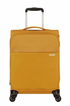 American Tourister Unisex Adults Expandable, Yellow (Golden Yellow), Spinner S Erweiterbar (55 Cm-48.5 L) -TRAVELPRO Sales 31mNQmkH4ML