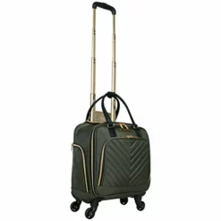 Kenneth Cole Reaction Women's Chelsea Luggage Chevron Softside 8-Wheel Spinner Expandable Suitcase Collection, Olive, 4 Underseater -TRAVELPRO Sales 31oGfUIoR L