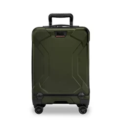 Briggs & Riley Torq Hardside Carry On Luggage With Spinner Wheels 22 Inch. USB Charging Port, TSA-Friendly Locks, Easy Access Hinged Front Pocket, Green -TRAVELPRO Sales 31osAH1rweL