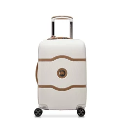 DELSEY Paris Chatelet Hardside 2.0 Luggage With Spinner Wheels, Angora, Carry-on 19 Inch, No Brake