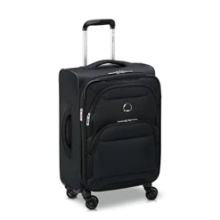 DELSEY Paris Sky Max 2.0 Softside Expandable Luggage With Spinner Wheels, Black, Carry-on 21 Inch 15 DELSEY Paris Sky Max 2.0 Softside Expandable Luggage With Spinner Wheels, Black, Carry-on 21 Inch -TRAVELPRO Sales 31qxDjcnJbL