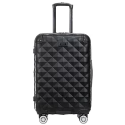 Kenneth Cole Reaction Diamond Tower Luggage Collection Lightweight Hardside Expandable 8-Wheel Spinner Travel Suitcase, Black, 24-Inch Checked 14 Kenneth Cole Reaction Diamond Tower Luggage Collection Lightweight Hardside Expandable 8-Wheel Spinner Travel Suitcase, Black, 24-Inch Checked -TRAVELPRO Sales 31s4dyn lOS