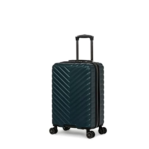 Kenneth Cole Reaction Women's Madison Square Hardside Chevron Expandable Luggage, Emerald, 20-Inch Carry On 1 Kenneth Cole Reaction Women's Madison Square Hardside Chevron Expandable Luggage, Emerald, 20-Inch Carry On