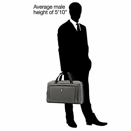 Travelpro Crew Versapack Weekender Carry-on Duffel Bag W/Suiter, Titanium Grey, One Size 7 Travelpro Crew Versapack Weekender Carry-on Duffel Bag W/Suiter, Titanium Grey, One Size - Image 7