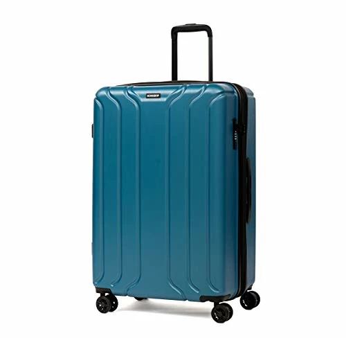 NONSTOP Luggage Expandable Spinner Wheels Hard Side Shell Travel Suitcase Set 3 Piece Lightweight With TSA Lock And Double USB Port, NEW YORK Collection (Teal, 3-Piece Set (20/24/28) W/Power Bank) 7 NONSTOP Luggage Expandable Spinner Wheels Hard Side Shell Travel Suitcase Set 3 Piece Lightweight With TSA Lock And Double USB Port, NEW YORK Collection (Teal, 3-Piece Set (20/24/28) W/Power Bank) - Image 7