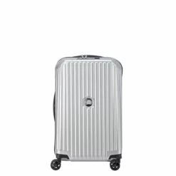 DELSEY Paris Securitime Expandable Luggage With Spinner Wheels, Silver, Carry-On 19 Inch -TRAVELPRO Sales 31x63KX4cyL