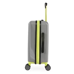 Hurley Suki Hardside Spinner Carry On Luggage 21", Light Grey/Neon -TRAVELPRO Sales 31xh VT3a4S