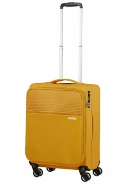 American Tourister Unisex Adults Expandable, Yellow (Golden Yellow), Spinner S Erweiterbar (55 Cm-48.5 L) -TRAVELPRO Sales 31zBVWdcdFL