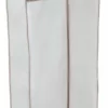 Smart Design Cedar Canvas Gusseted Gown Garment Bag W/ Vinyl Window - Includes Cedar Wood Moth, Mildew, & Must Repellent - For Gowns, Coats, & Pants Storage - (62 X 24 Inch) [Beige]