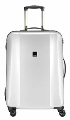 Titan Xenon Deluxe Medium 27’' Hard-side Expandable Spinner Luggage, Silver -TRAVELPRO Sales 31zjBNlniuL