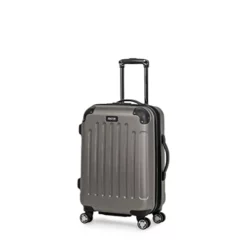 Kenneth Cole Reaction Renegade 20" ABS Expandable 8-Wheel Carry-On, Silver, Inch