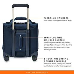 Briggs & Riley Cabin Spinner, Navy 20 Briggs & Riley Cabin Spinner, Navy -TRAVELPRO Sales 41 13ghrGjL