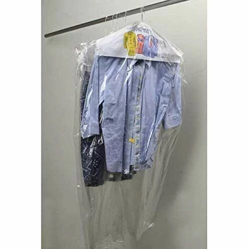 Plasticplace .65 Mil Clear Garment Bags, 21" x 7" x 72", 250 Count 2 Plasticplace .65 Mil Clear Garment Bags, 21" x 7" x 72", 250 Count - Image 2