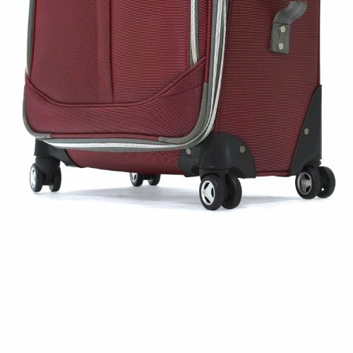 Olympia Luggage Tuscany 25 Inch Expandable Vertical Rolling Luggage Case,Red,One Size 5 Olympia Luggage Tuscany 25 Inch Expandable Vertical Rolling Luggage Case,Red,One Size - Image 5