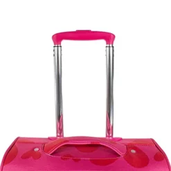 Cloe By Agatha Ruiz De La Prada Checked Medium 24" Inch Luggage With 360º-spinner Wheels In Magenta Color -TRAVELPRO Sales 4109IBYJImS