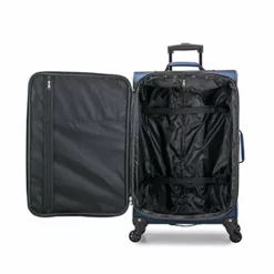 U.S. Traveler Aviron Bay Expandable Softside Luggage With Spinner Wheels, Navy, 2-Piece Set -TRAVELPRO Sales 410GKjk01wL