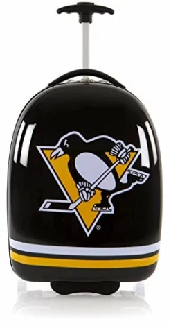 Heys America NHL Officially Licensed Wheeled Luggage (Pittsburg Penguins, 18-Inch) -TRAVELPRO Sales 410Zim PdFL