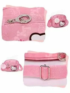 Hello Kitty Bag, Hello Kitty Purse For Girls-Pink KT Cat Crossbody Bag, Hello Kitty Mini Pink Small Shoulder Handbag For Girl, Mini Travel Bag For Girls, KT Cat Purse For Girls. -TRAVELPRO Sales 411Eo4tQ0hL