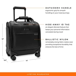 Briggs & Riley Cabin Spinner, Black -TRAVELPRO Sales 411HpHRmpJL