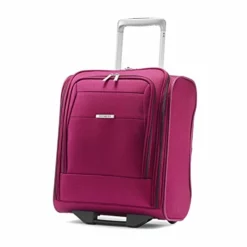 Samsonite Eco-Nu Wheeled Underseater Carry-On Raspberry