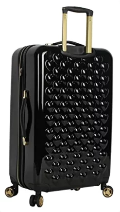 Betsey Johnson Luggage Hardside 3 Piece Set Suitcase With Spinner Wheels (20" 26" 30") (One Size, Heart To Heart Black)… -TRAVELPRO Sales 4135GBgfftL