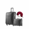 Samsonite Leverage LTE 3 Piece Carry-On Bundle | 25", Wheeled Garment Bag, Travel Pillow