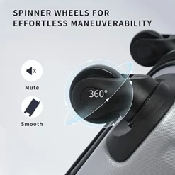 Merax 3 Piece Luggage Sets ABS Expandable Spinner Suitcase With TSA Lock 20 Inch 24 Inch 28 Inch -TRAVELPRO Sales 413MPI7dMzL