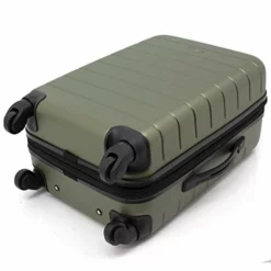 Wrangler Smart Luggage Set With Cup Holder And USB Port, Olive Green, 20-Inch Carry-On -TRAVELPRO Sales 413SlGr2zqL