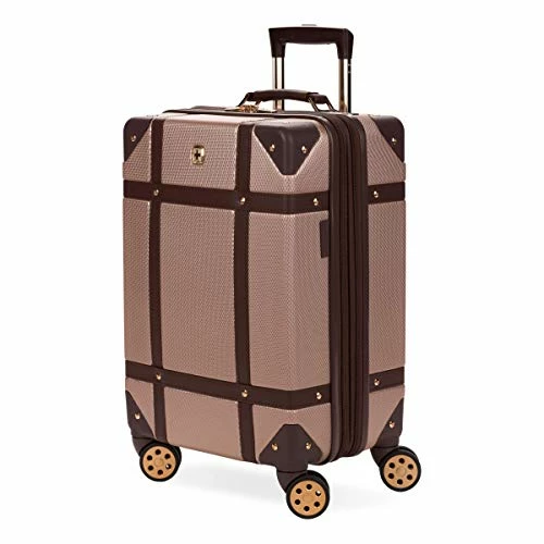 SwissGear 7739 Trunk, Hardside Spinner Luggage (Blush, Carry-On 19-Inch) 1 SwissGear 7739 Trunk, Hardside Spinner Luggage (Blush, Carry-On 19-Inch)
