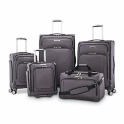 Samsonite SoLyte DLX Underseat Wheeled Carry-On (Mineral Grey) -TRAVELPRO Sales 4157X348 2BpL