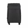 Cloe Checked Large 28 Inch Luggage With 360º-spinner Wheels In Black Color